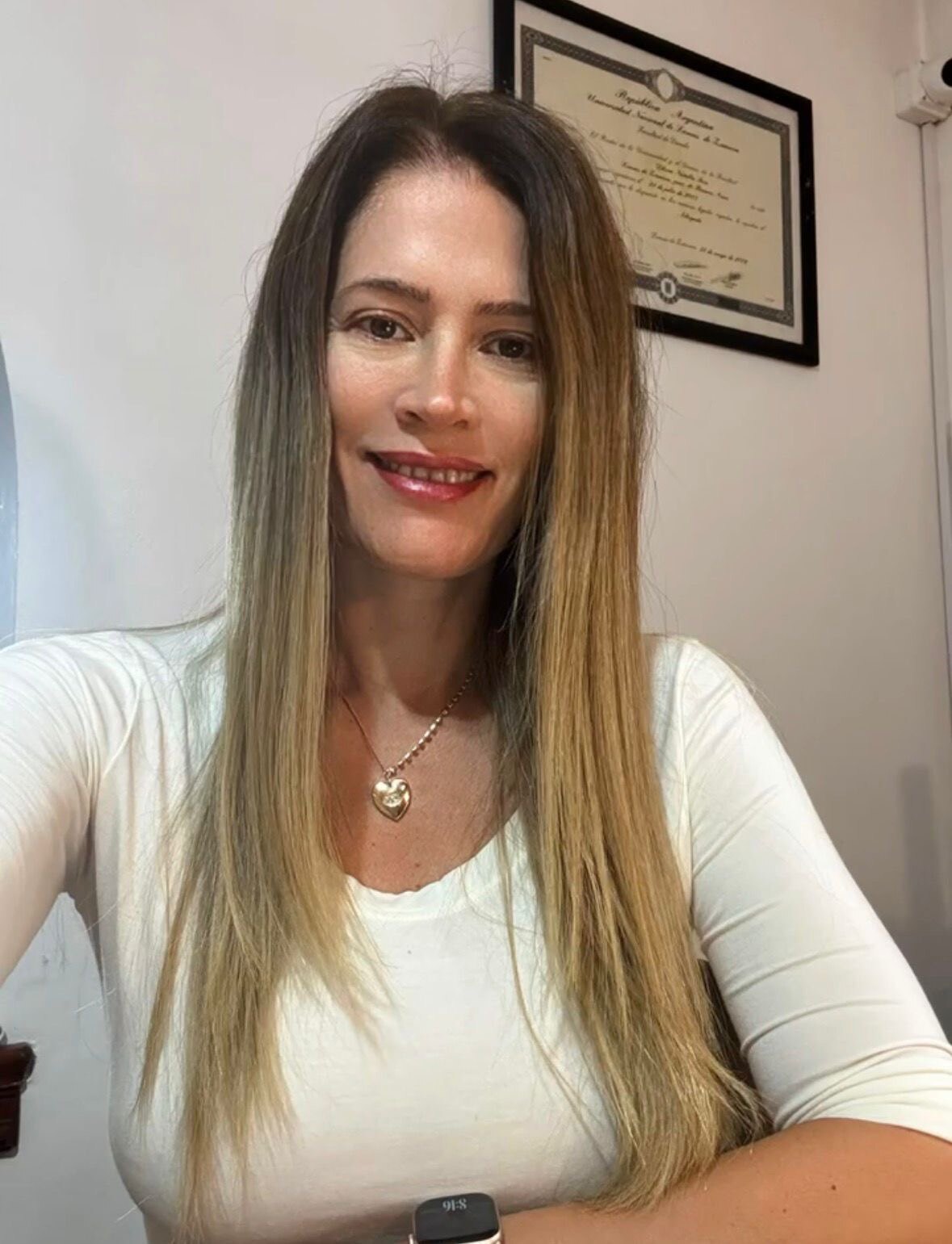 Dra. Débora Sosa en su estudio
